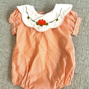 Halloween or Thanksgiving Sweet Dreams 6-9months bubble for girls!